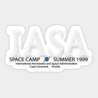 Vintage IASA Space Camp Sticker